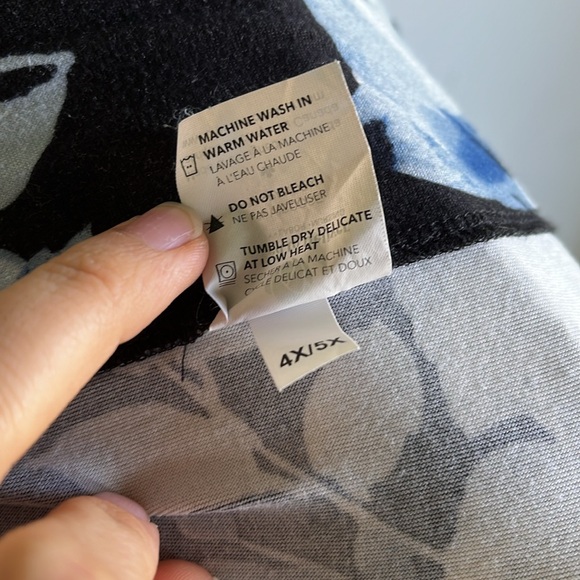 Floral Print Women's Robe - Picture 7 of 8